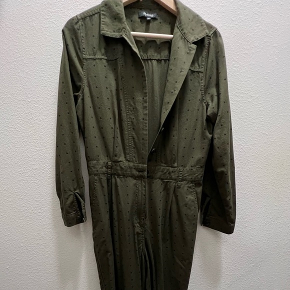 Perfect Seamed Madewell Coverall Jumpsuit. Size 6. - Picture 8 of 11
